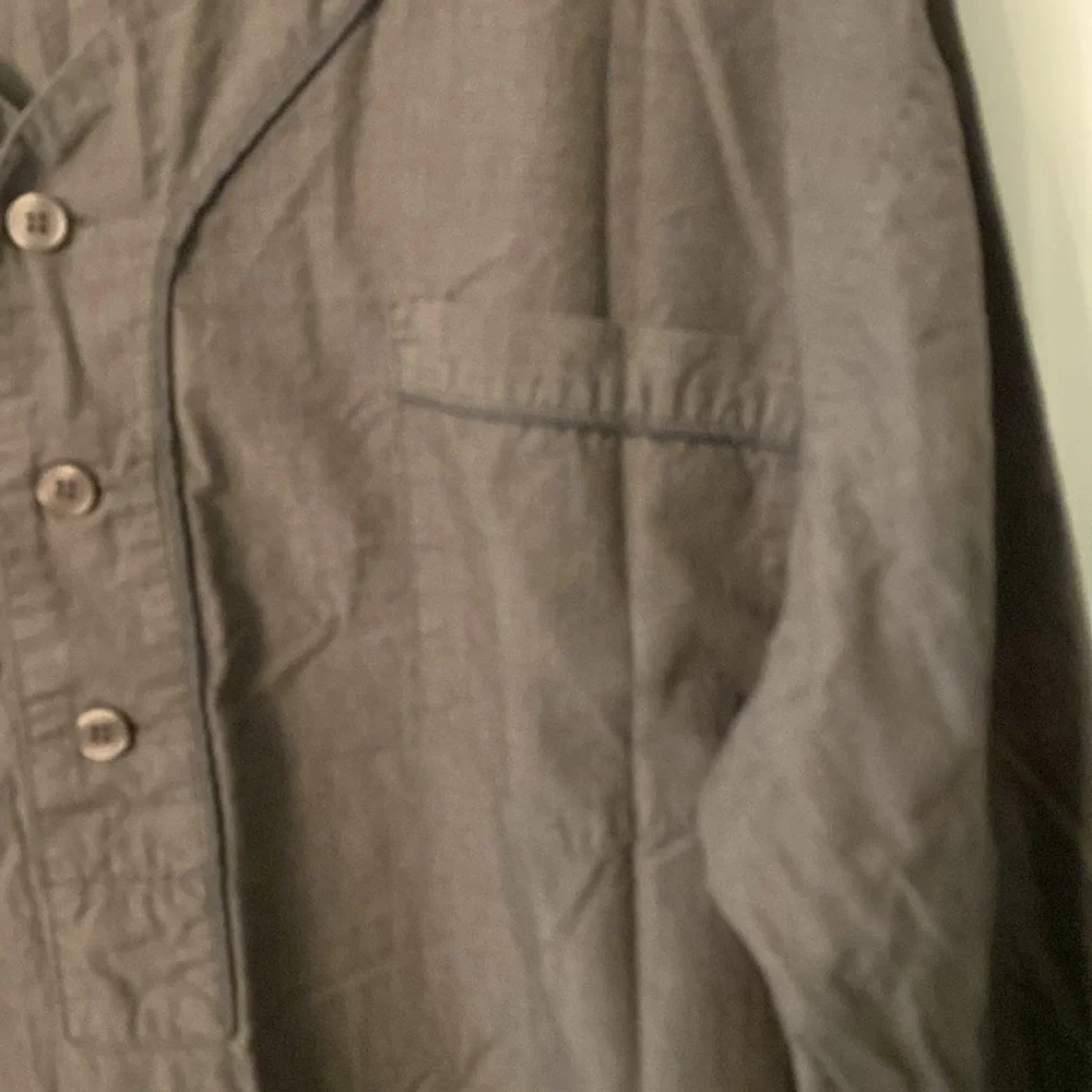 Majestic International Charcoal Gray Night Shirt - Picture 5 of 9